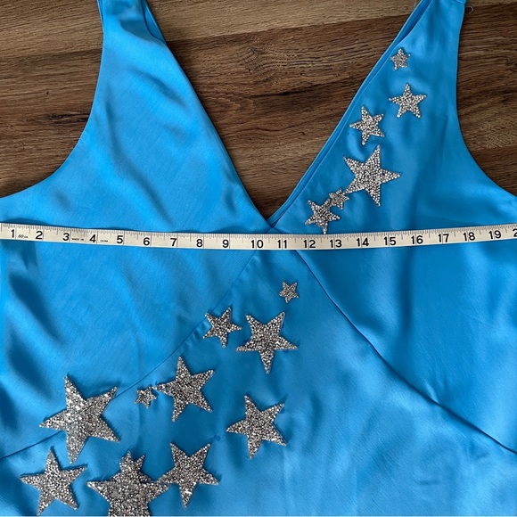 ERAS TOUR Taylor Swift Custom Satin Dress with Stars Miss Americana -ERAS Tour - Picture 7 of 8